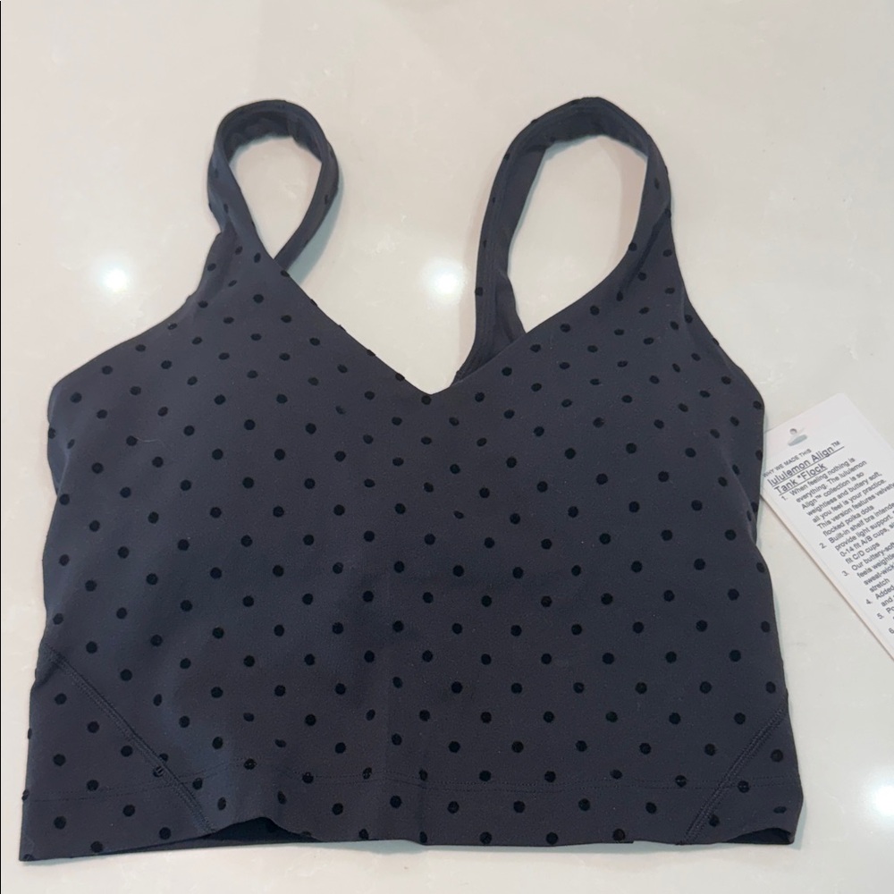 Polka Flock Align Tank Top